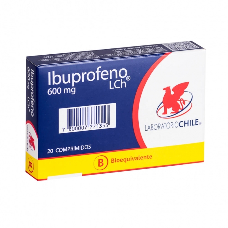 IBUPROFENO  600 MG X 20 COMPRIMIDO