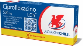 CIPROFLOXACINO COM 500 MG X...