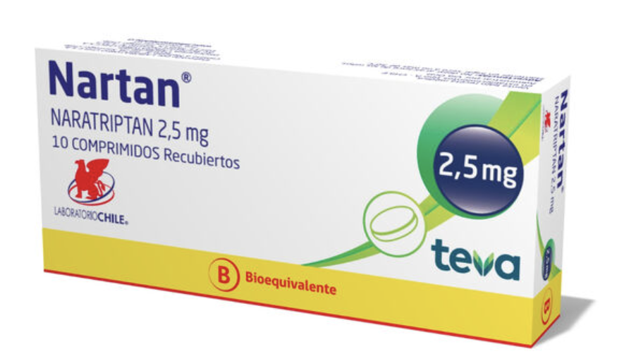 Nartan 2,5 mg x 10 comprimidos