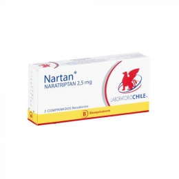 NARTAN COM 2,5 MG X  2 (BE)