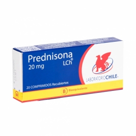 PREDNISONA 20 MG X 20...