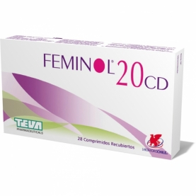 FEMINOL-20 CD X 28 COMPRIMIDOS RECUBIERTOS