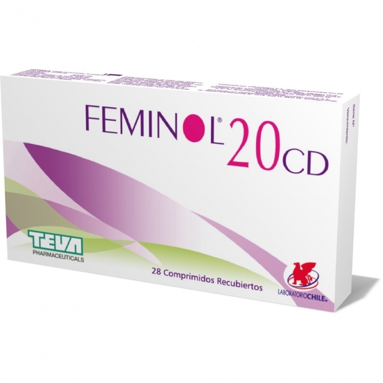 FEMINOL-20 CD X 28 COMPRIMIDOS RECUBIERTOS
