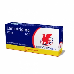 LAMOTRIGINA  100 MG X 30 COMPRIMIDOS