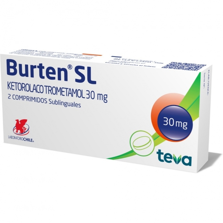 BURTEN SL  30 MG X 2 COMPRIMIDOS