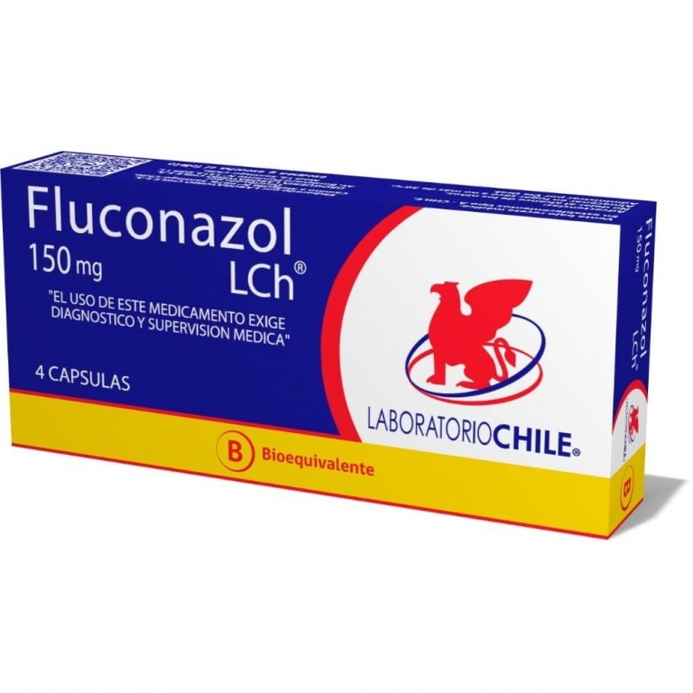 FLUCONAZOL 150 MG X 4 CÁPSULAS