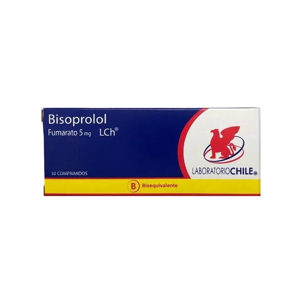 BISOPROLOL 5 MG X 30 COMPRIMIDOS