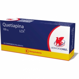 QUETIAPINA COM 100 MG X 30 CHILE (BE)