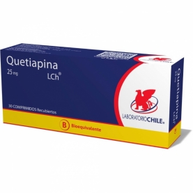 QUETIAPINA 25 MG X 30...