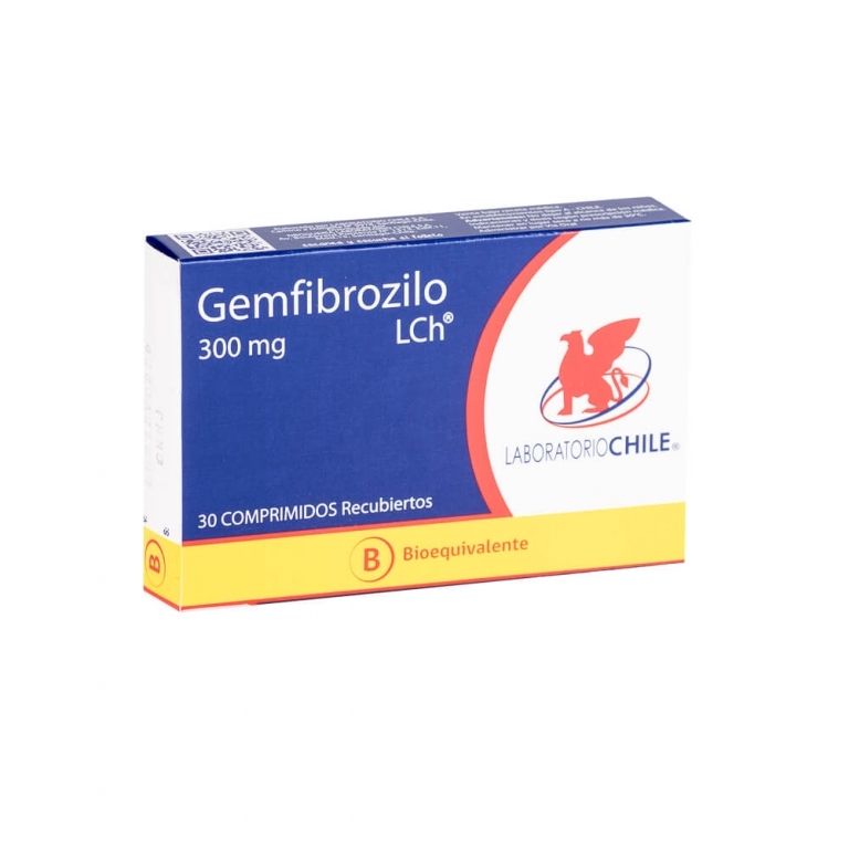 GEMFIBROZILO 300 MG X 30 COMPRIMIDOS