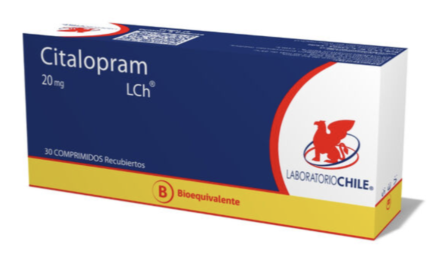 CITALOPRAM COM 20 MG X 30 CHILE (BE)