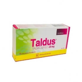 TALDUS COM 20 MG X 4 (CIALIS)