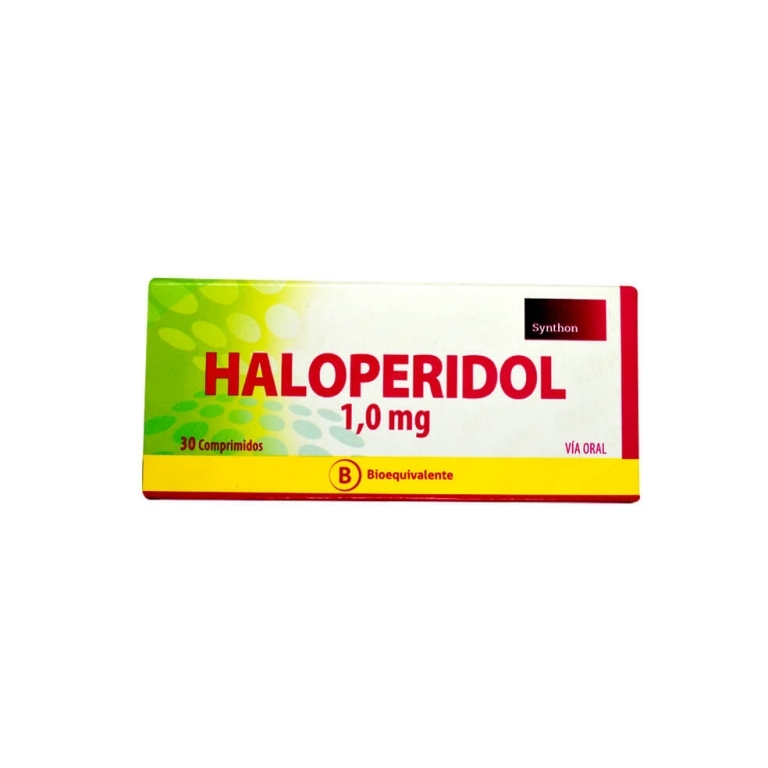 HALOPERIDOL 1 MG X 30 COMPRIMIDOS 