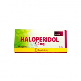 HALOPERIDOL COM 5 MG X 20...