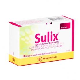 Sulix 0,4 mg x 30 capsulas 
