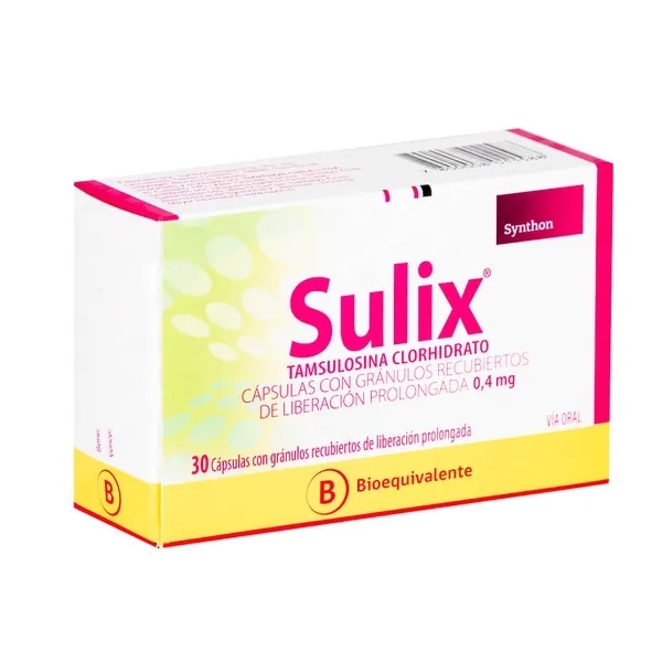 Sulix 0,4 mg x 30 capsulas 