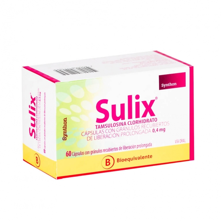 Sulix 0,4 mg x 60 capsulas de liberación prolongada