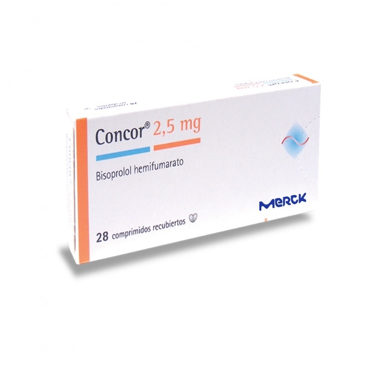 CONCOR 2,50 MG X 28 COMPRIMIDOS