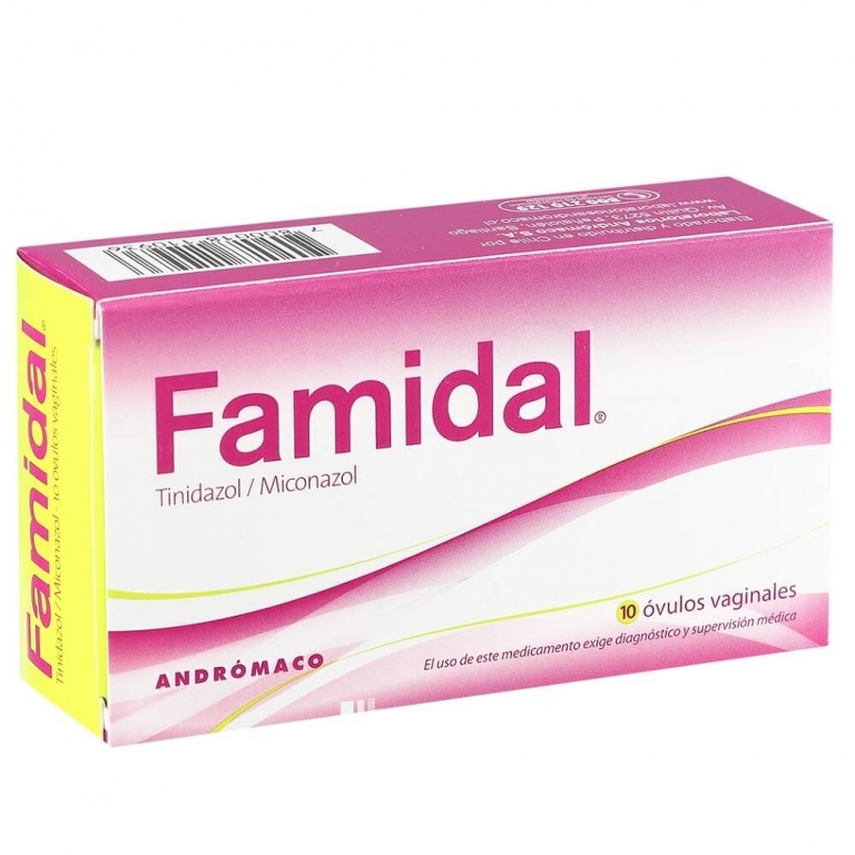 Famidal X 10 Ovulos vaginales