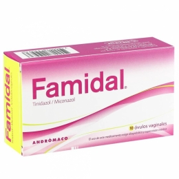 Famidal X 10 Ovulos vaginales