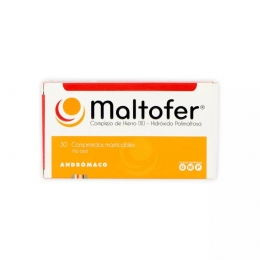 MALTOFER  MAS 100 MG X 30 COMPRIMIDOS