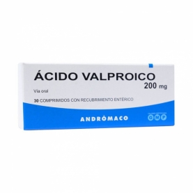 ACIDO VALPROICO COM 200 MG X 30 AND