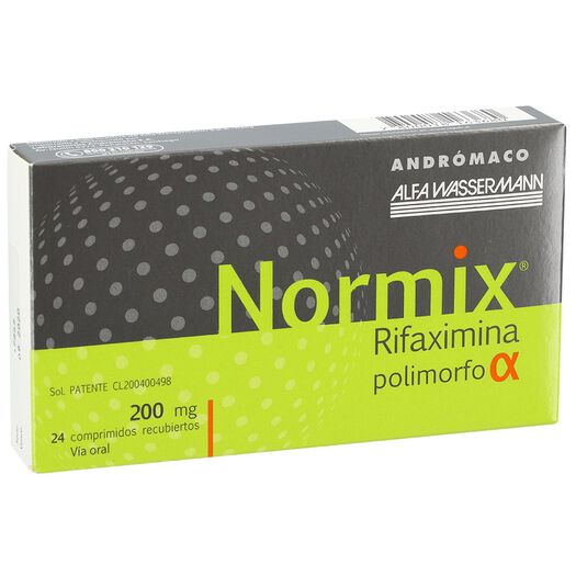 NORMIX 200 MG X 24 COMPRIMIDOS