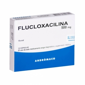 FLUCLOXACILINA COM 500 MG X...