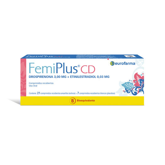FEMIPLUS CD X 28 COMPRIMIDOS RECUBIERTOS (BE)