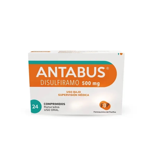 ANTABUS 500 MG X 24 COM