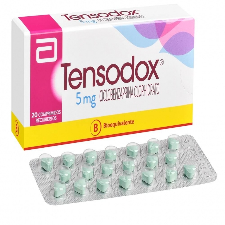 TENSODOX COM  5 MG X 20