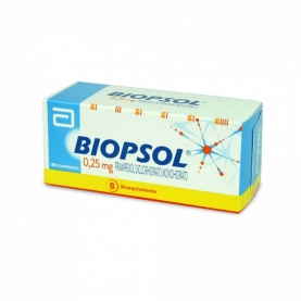 BIOPSOL 0,25 MG X 30...