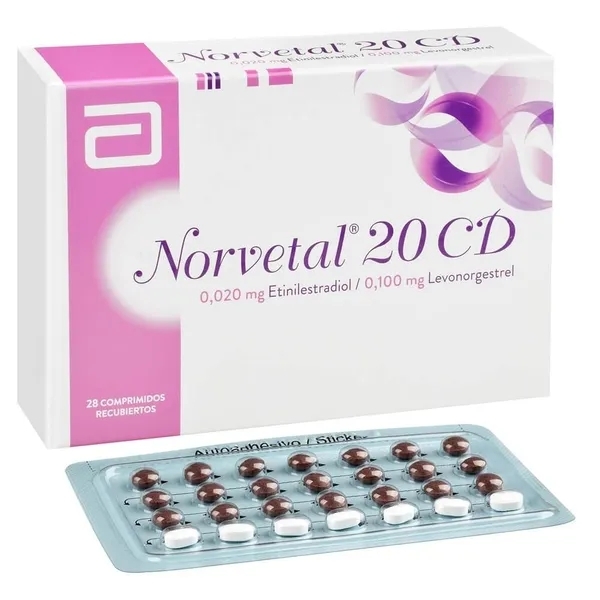 NORVETAL 20 CD  X 28 COMPRIMIDOS RECUBIERTOS