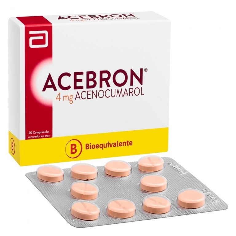 Acebron 4mg x 20 comprimidos
