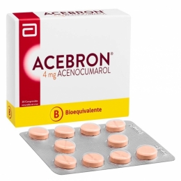 Acebron 4mg x 20 comprimidos