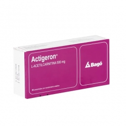 ACTIGERON  500 MG X 30 COMPRIMIDOS