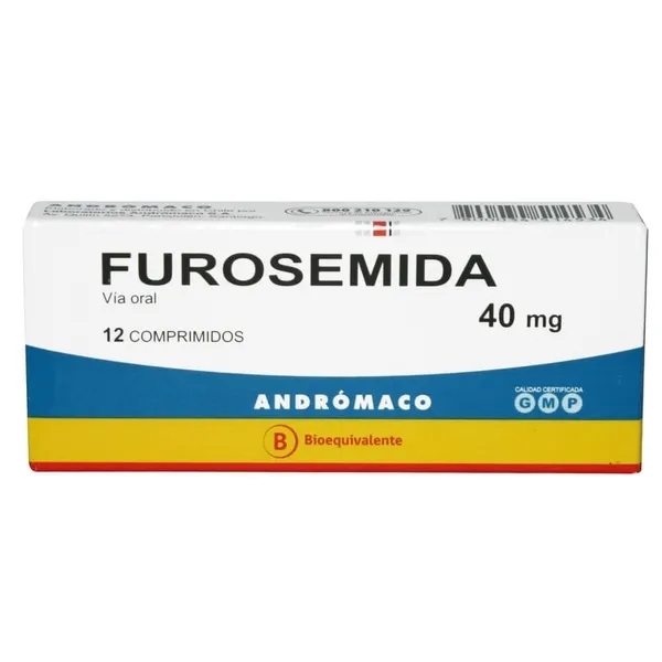FUROSEMIDA 40 MG X 12 COMPRIMIDOS
