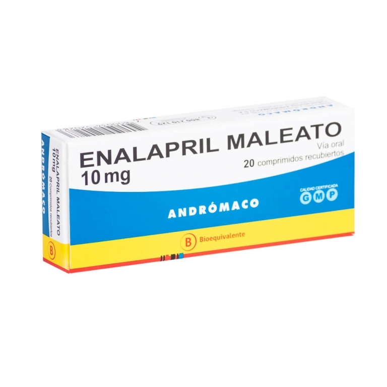 ENALAPRIL 10 MG X 20 COMPRIMIDOS (BE)