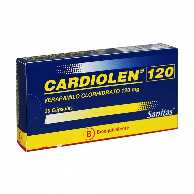 CARDIOLEN CAP 120 MG X 20