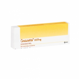 CERAZETTE 75 MCG X 28 COMPRIMIDOS