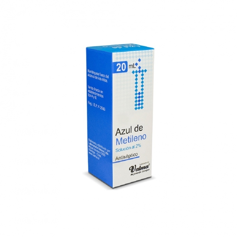 AZUL DE METILENO SOL 2% X 20 ML 