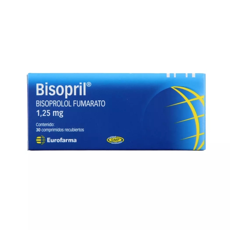 BISOPRIL 1,25 MG X 30 COMPRIMIDOS