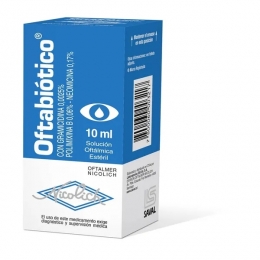 OFTABIOTICO SOLUCION OFTALMICA X 10 ML