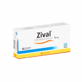 ZIVAL  5 MG X 40 COMPRIMIDOS