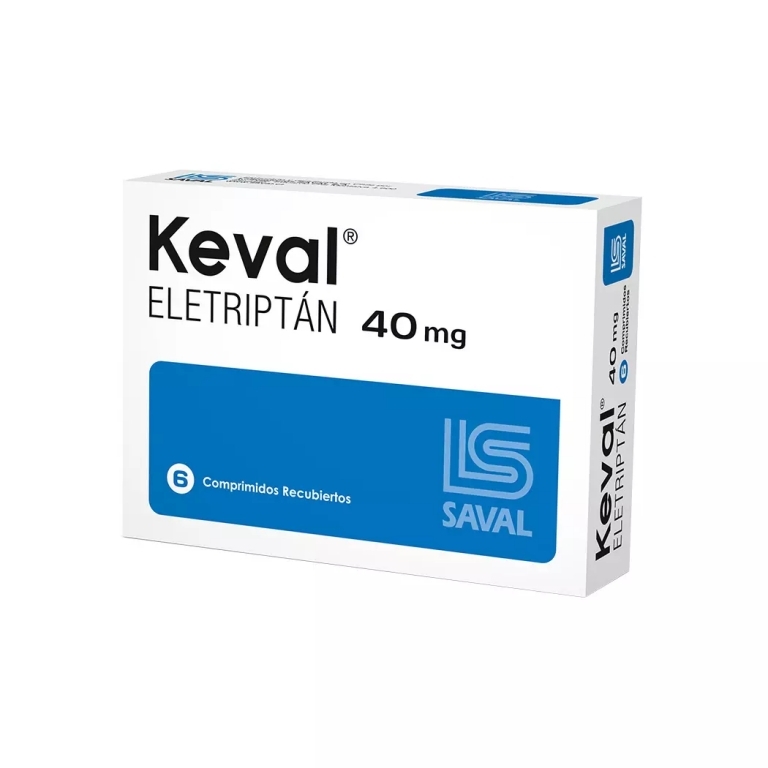 KEVAL 40 MG X 6 COMPRIMIDOS RECUBIERTOS (BE)