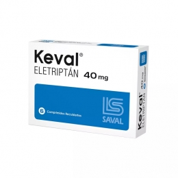 KEVAL 40 MG X 6 COMPRIMIDOS RECUBIERTOS (BE)