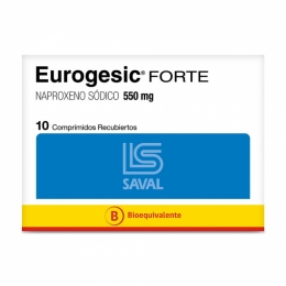 Eurogesic Forte 550 mg x 10 comprimidos