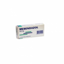 MEBENDAZOL COM 100 MG X 6 MINT