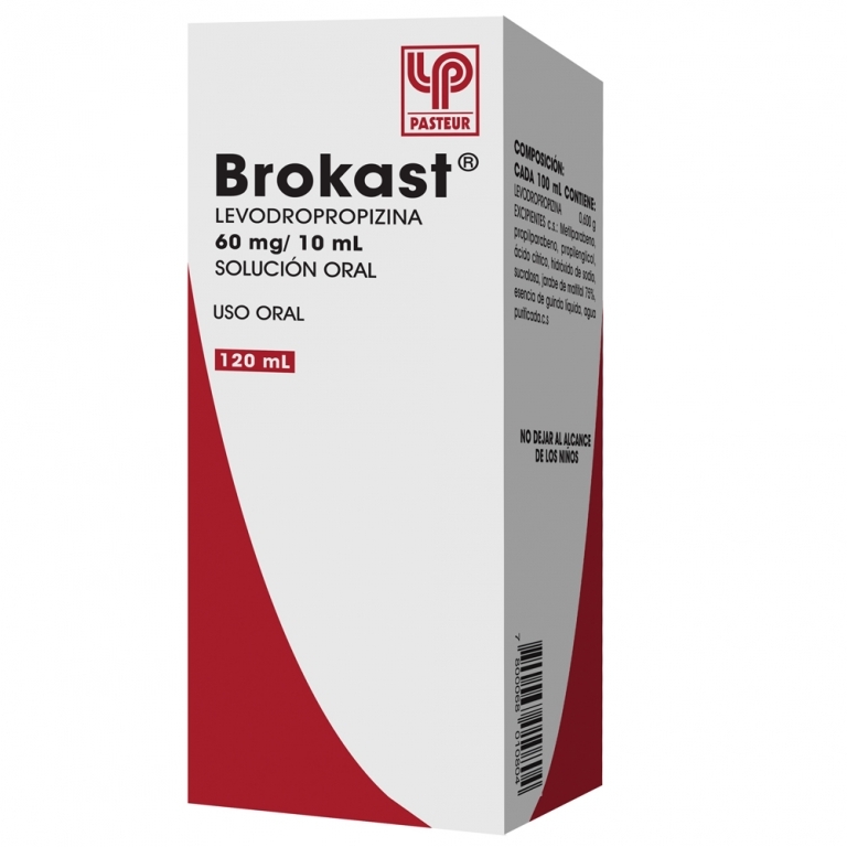 BROKAST 60MG/10ML X 120 ML 