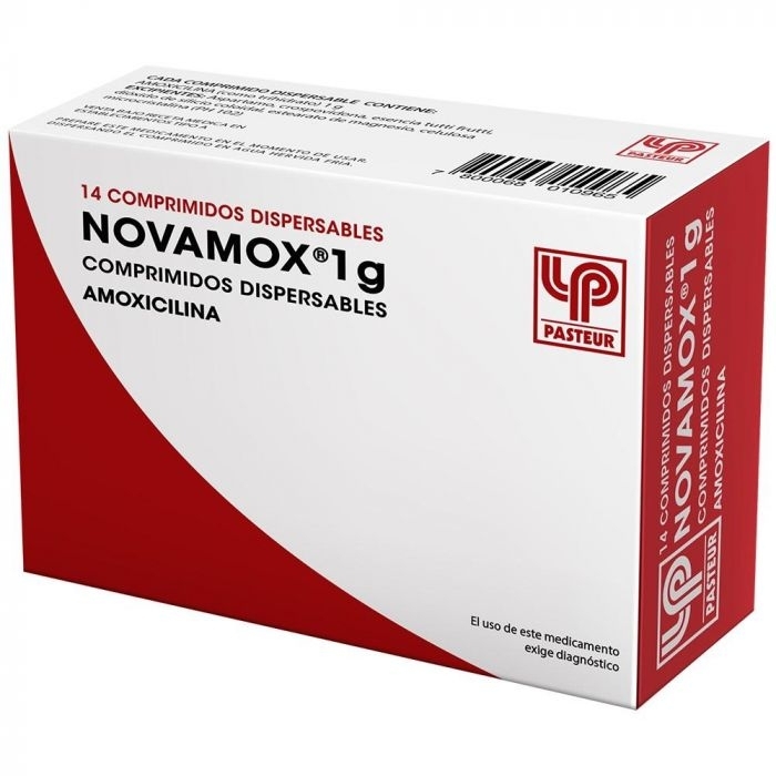 NOVAMOX COM 1 GR X 14